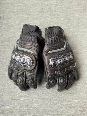 Danbiao leather anti-fall competitive length motorcycle motorcycle racing knight riding gloves men and women to keep warm in autumn and winter