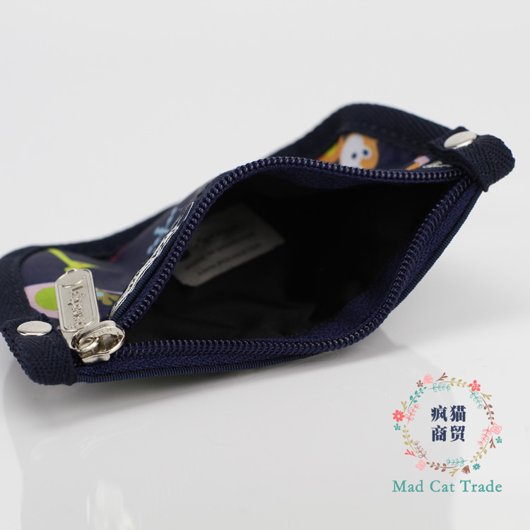 {mad cat} Luxe mới 7317 đồng xu ví nữ khóa túi túi ly hợp gói thẻ móc chìa khóa đẹp độc lạ