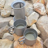 Двухэтажная чайная чашка, детская ручка, чай со стаканом, защита от ожогов, 100 мл