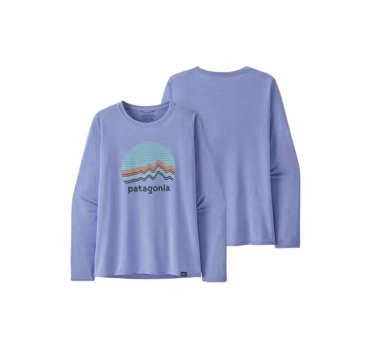 Genuine In-Stock Patagonia Cap Cool Patagonia Women's Long-Sleeved Quick-Drying T-Shirt 45205