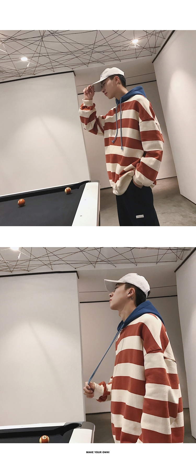 Sweatshirt homme E. MEISA en Coton - Ref 3128947 Image 12
