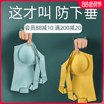 Bra women gather together in summer to collect pairs of breasts anti-sagging small breasts thin summer seamless bra no steel ring underwear