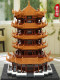 New Chinese style famous architectural model four famous buildings and castles difficult puzzle assembly building blocks toys gifts