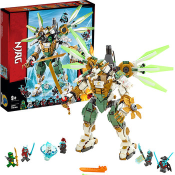 New Model of Ninjago Lloyd Titan Mecha Robot Aircraft Men's Educational Assembling Building Block Toy Gift