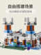 New Minecraft Series Ice and Snow Castle Fortress Snowman Figure Puzzle Building Blocks Toy Gift