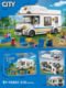 New Urban Series Holiday Camping Rv Car Camping Vehicle Educational Building Block Toys for Men, Women, and Children as Gifts