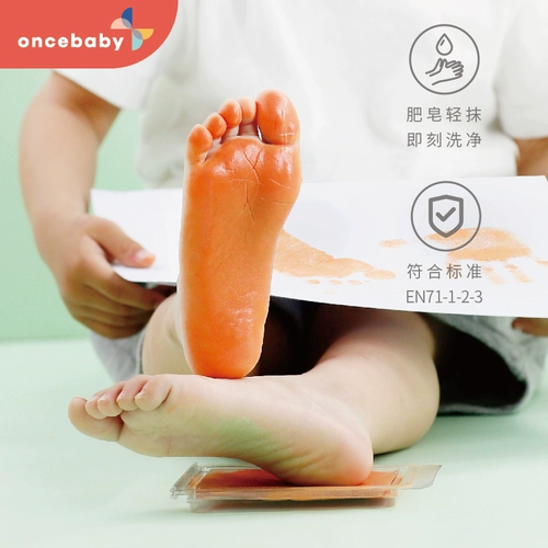 Хваталка для новорожденных для младенца, отпечатки рук и ног, детская чернильная подушечка, отпечаток рук, подарок на день рождения