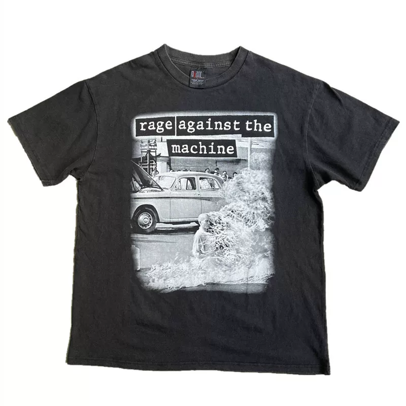 ВОЗРАСТИ РЕЗАКА Band T-shirt футболка бикини с большой свободной басовой рукавной верх