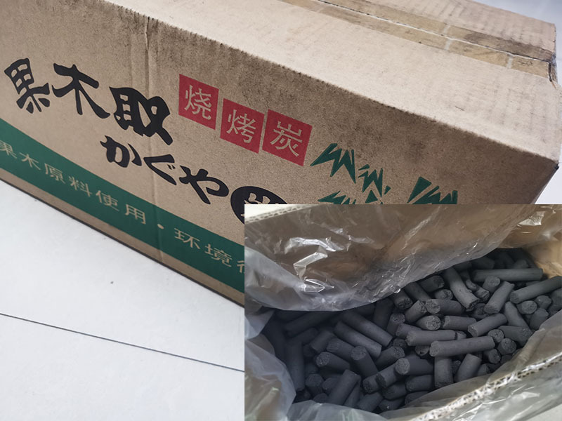 Fruitwood Charcoal for Barbecue, Thumb-Sized Eco-Friendly Charcoal, Durable and Environmentally Friendly, Suitable for Outdoor, Home, and Commercial Use