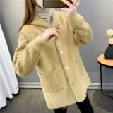 Бархатная куртка, свитер, длинный демисезонный кардиган, демисезонные джинсы с начесом с капюшоном, средней длины