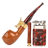 Импортная элитная зажигалка, комплект, подарок на день рождения