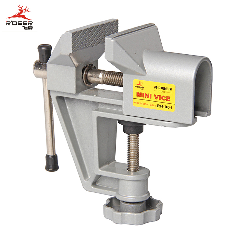 RDEER Flying Deer Tool Aluminum Alloy Bench Vice Mini Bench Vice Table Vice RH-001