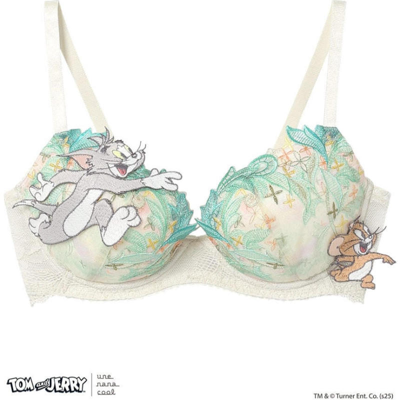Free Shipping Japan Discount Purchasing Agent for Wacoal's Une Nana Cool Tom and Jerry Cute Push-Up Bra Free Shipping Japan Discount Purchasing Agent for Wacoal's Une Nana Cool Tom and Jerry Cute Push-Up Bra