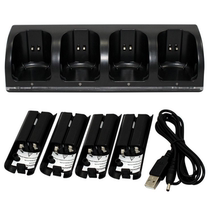 WiiU Wii battery Wii charge battery Wii 4-in-1 battery package Wii handle battery seat