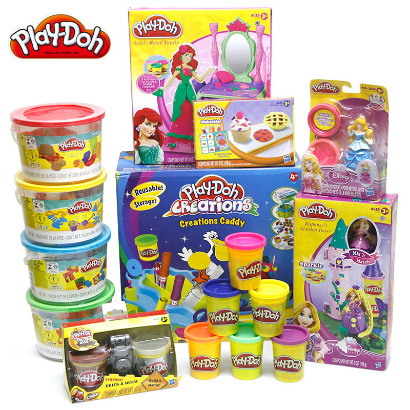 Export of European and American children Safe and non-toxic rubber Clay Mud Digital Animals Carry Buckets Handmade Toys-Taobao