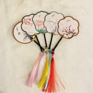 Doll fan oil paper umbrella mini antique accessories toy