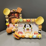 Мультяшная детская кремовая фоторамка ручной работы, креативный набор материалов, сувенир, DIY, 6 дюймовая, подарок на день рождения