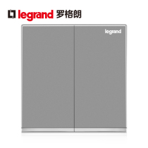  TCL Legrand switch socket panel light depth of field sand silver two-open multi-control two-position mid-range wall power supply 86