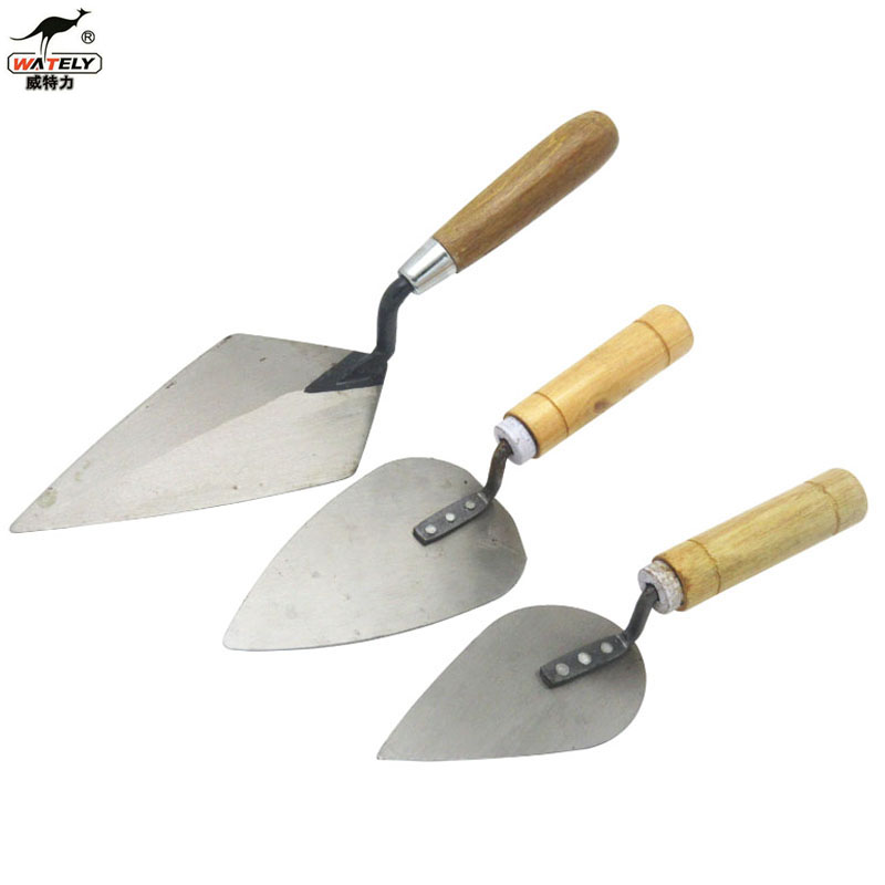 Custard Rag Tip Grey Pool Smeared With Small Trowel Shovels Knife Knifepoint Head Trowel Knife Scraped Putty Ash Spoon Smeared With Light Knife