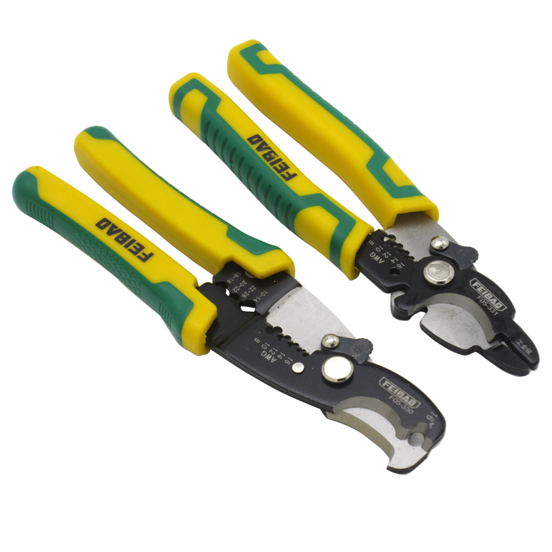 Multi-purpose wire stripping pliers cable pliers wire and cable stripping pliers multi-purpose cable pliers