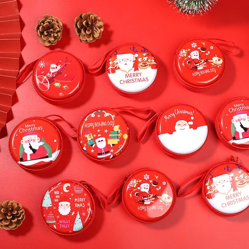 Кошелек, наушники, рождественская маленькая портативная сумка для техники, подарок на день рождения