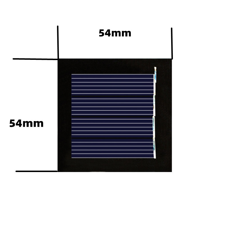 Small toy car 2V solar panels 1 2V battery photovoltaic power panel 0 2W Solar charging battery