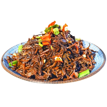 Haijier Donghai macrobiotic ready-to-eat hijiki full box factory direct sales 100gX200 pack Wenzhou Dongtou specialty