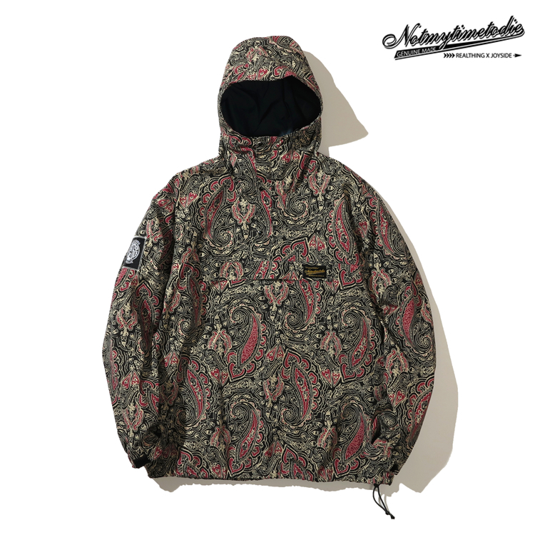 REALTHING X JOYSIDE 90's British VINTAGE PAISLEY PATTERN PULLOVER