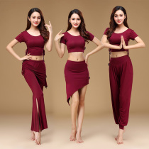 Belly dance clothing spring and summer new adult beginner dance clothing practice short long sleeve skirt skirt suit