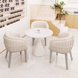 Italian Accessible Luxury Dining Chair Dining Table Chair For Home Modern Classy Minimalist Hotel Negotiation Reception Desk Stool Backrest