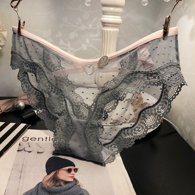 Ckhor Light Luxury High-End Sexy Lace Panties for Women Summer 2026 New Thin Low-Waist Women's Triangle Shorts