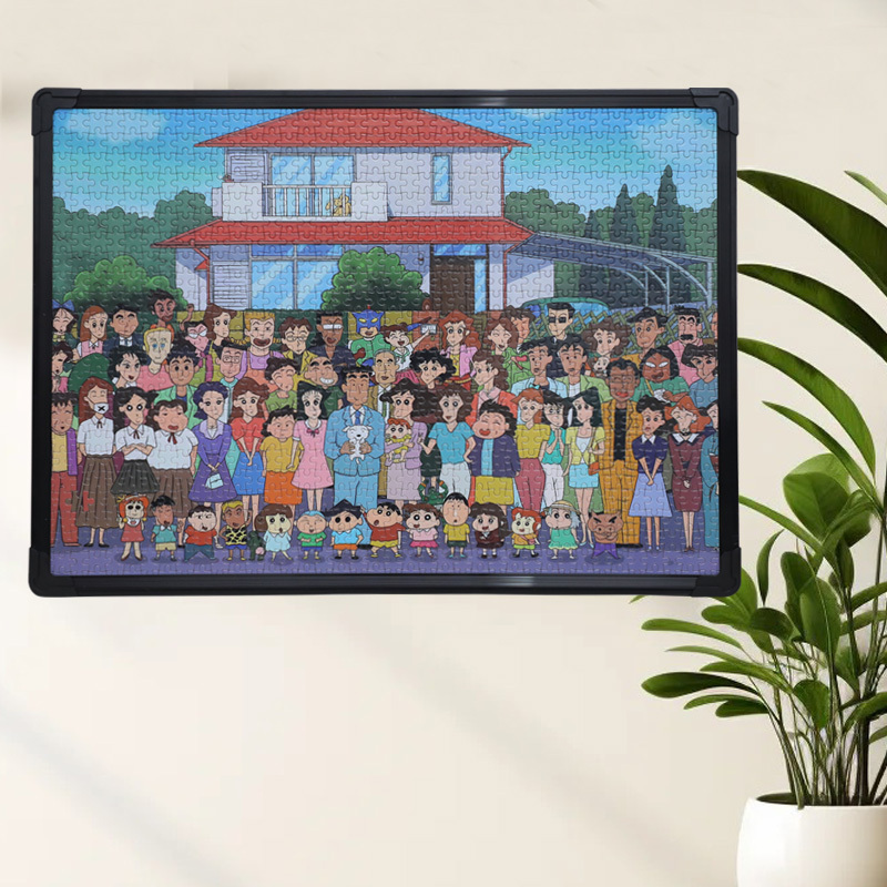 Jigsaw Puzzle Frame 1000 Pieces 70X50 and 75X 50cm Large Size Puzzle Frame Can Be Hung on the Wall, Assembled and Shipped