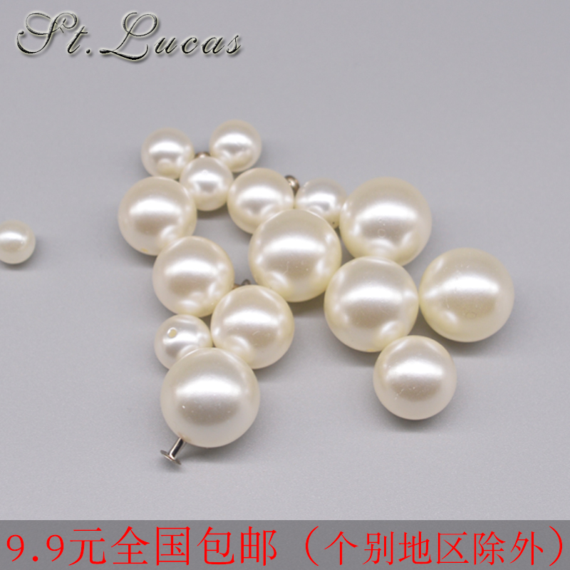 DIY Bright Pearl Rivets Clothes Jeans Clothing Shoes Bags Decoration Simple Handmade Accessories