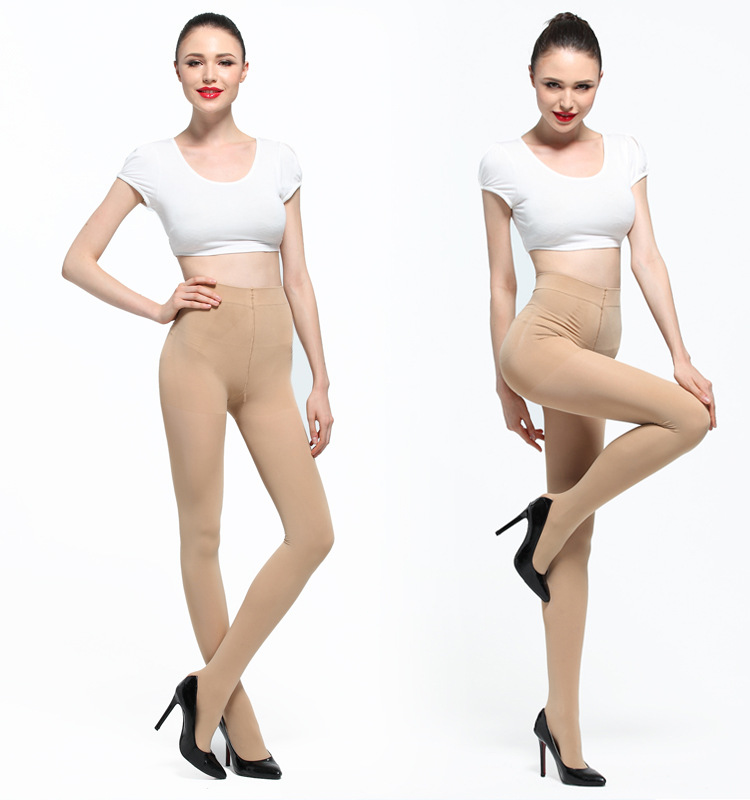 [2 nạp] chống hàng giả 360 Jane vớ mỏng stovepipe vớ chống đóng cọc XL siêu đàn hồi pantyhose vớ chân