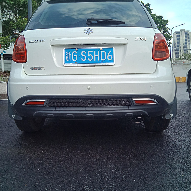 Suzuki tenantonian SX409 10 12 12 14 15 16 16 one-out-of-two-end throat special exhaust pipe retrofit