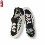 VANS Стиль 36 SF Cow Pattern Printed Chessboard Grid Мужчины и женщины с низкой повседневной платой vn0a3zcjc80