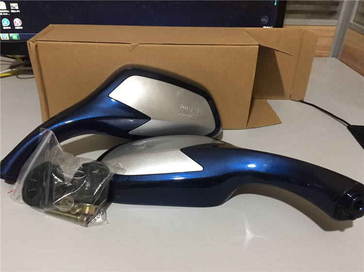 Áp dụng cho phụ kiện xe tay ga Haojue Xingzhatte Gương chiếu hậu gương chiếu hậu HJ100T-7 7C kính chiếu hậu xe air blade 125 chính hãng