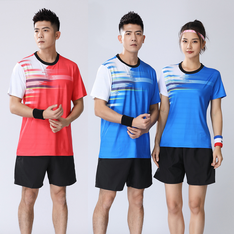 Qi Volleyball Suit Team Uniform for men and women Sports competition Summer Speed Dry Badminton Clothes New Group Purchase Customized