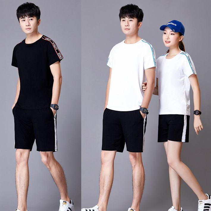 Pure cotton sports kit air volleyball clothing men and women breathable speed dry sleeve tops tug river team clothes custom printing