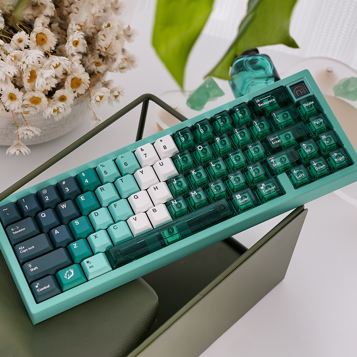 Tree Design Keycaps 🎨 Personalized customization | Mintcaps snow mountain green forest ...