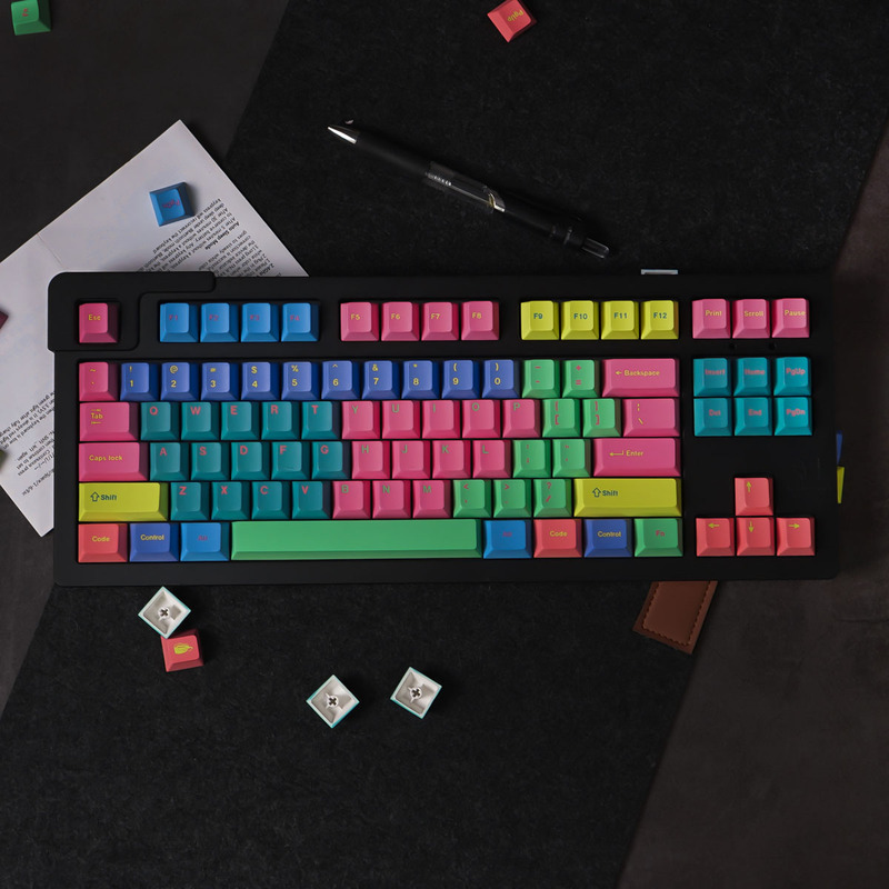 Gmk Windbreaker Series Complete Set of Mechanical Keyboard Keycaps Pbt Dye-Sublimation Cherry Profile Original Height Compatible with 61 Etc Gmk Windbreaker Series Complete Set of Mechanical Keyboard Keycaps Pbt Dye-Sublimation Cherry Profile Original Height Compatible with 61 Etc