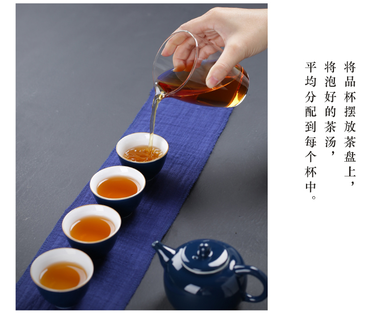 Poly real (sheng to crack a pot of ceramic portable bag fourth car kung fu tea set mini home the teapot