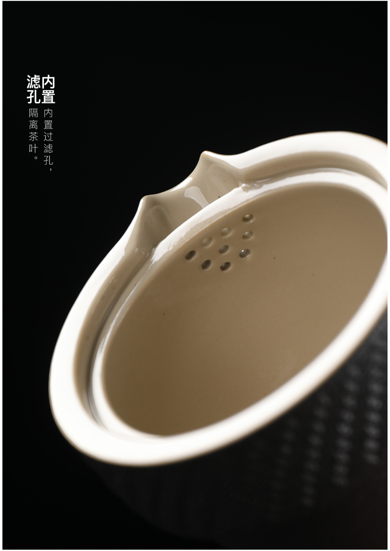 To crack a pot of travel three cups of tea set suit small sets of portable bag type ceramic teapot set LOGO with kung fu