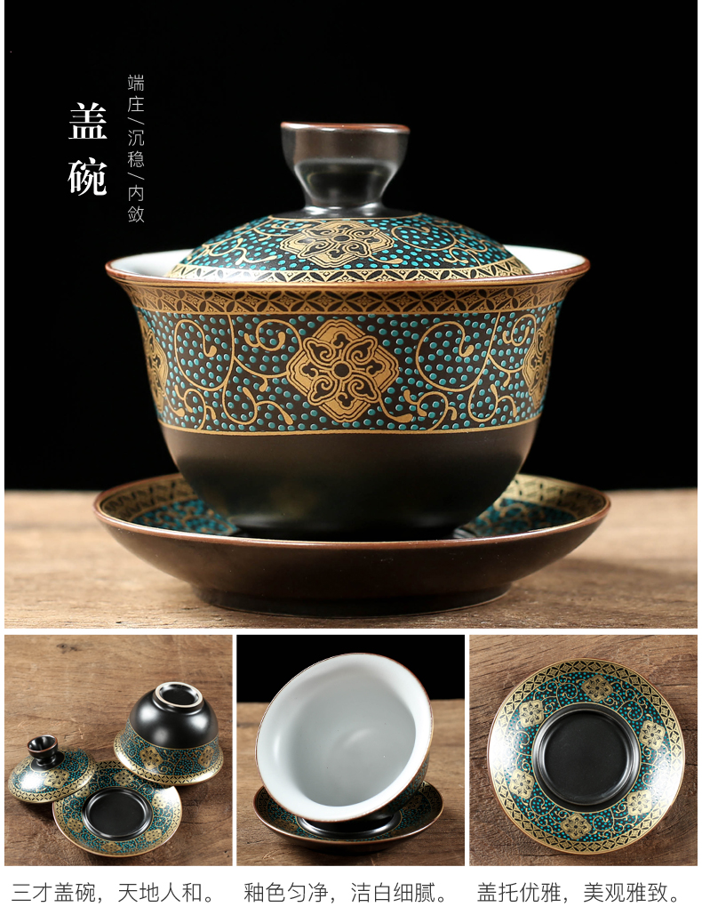 Poly real (sheng ebony wood tea tray was home brother your up up of a complete set of kung fu tea sets contracted Europe type small tea table
