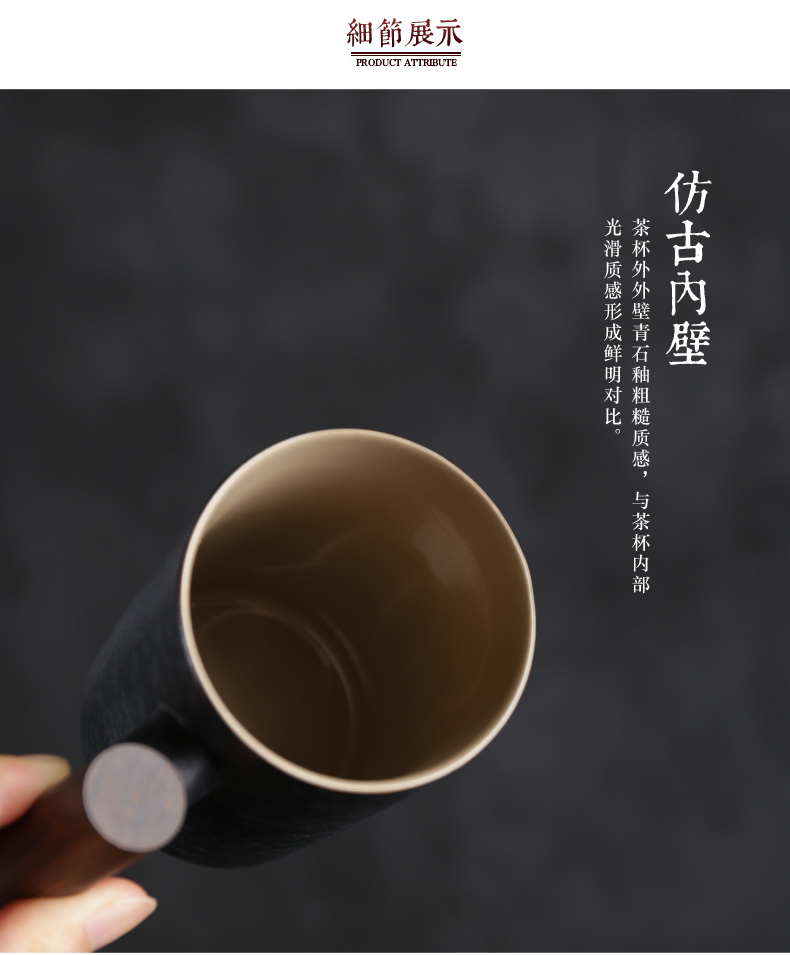 Gift mugs filter tea cups with cover glass ceramic cups office large - capacity glass trill with money