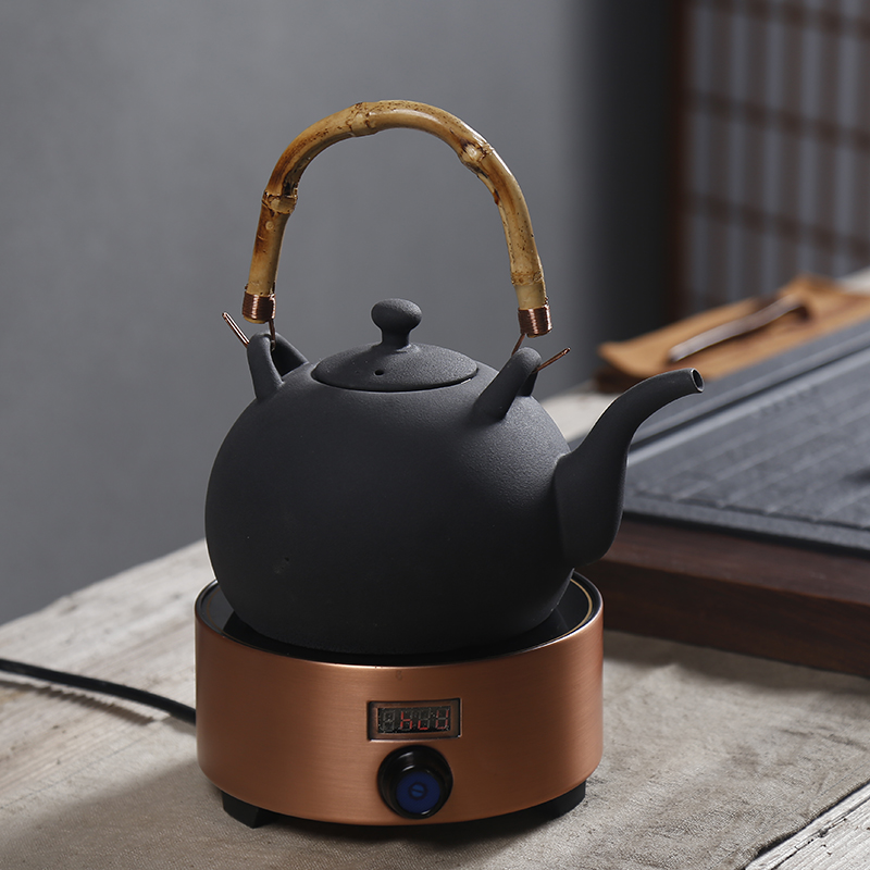 Poly real (sheng electric TaoLu ceramic pot to boil tea pot with black tea boiled tea stove suit tea, kungfu tea set