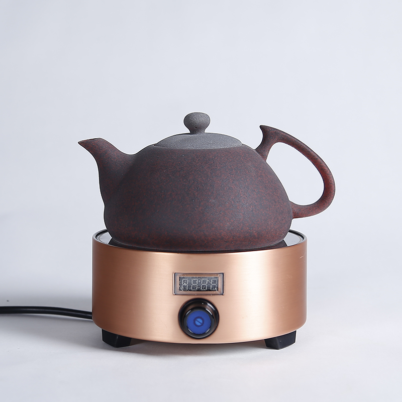 Poly real (sheng electric TaoLu ceramic pot to boil tea pot with black tea boiled tea stove suit tea, kungfu tea set