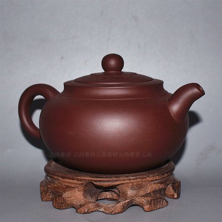 The kitchen yixing it pure checking antique purple clay teapot kunfu tea pot set household ceramic tea set