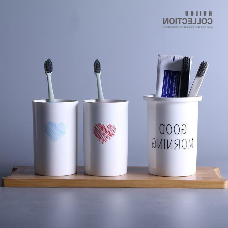 The cartoon of household kitchen ceramic cup milk cup hotel brushing cup lovers gift cup custom manufacturer direct