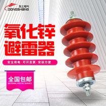 Dongshang high voltage 10KV zinc oxide arrester HY5WS-17 50 outdoor line metal oxide lightning protection